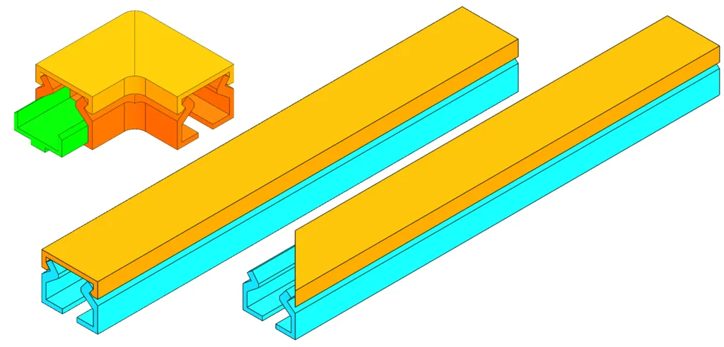 Nẹp điện (cable strip) đi dây điện - Image 2