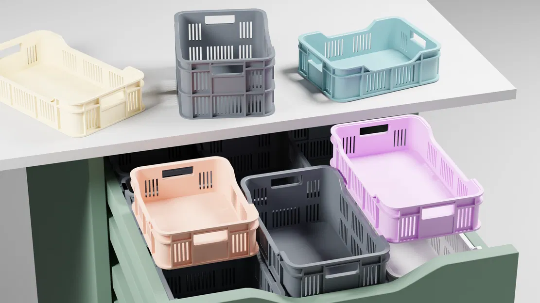 Thùng Nhỏ Xinh 3D - Hộp Đựng Trang Trí Đa Năng - Image 1