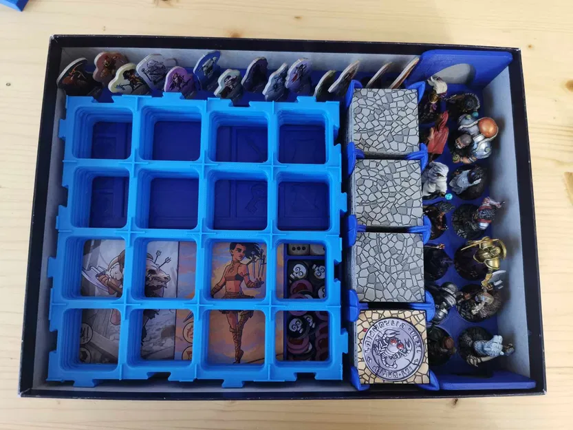 Khay Sắp Xếp Hộp Game Karak - Tổ Chức Gọn Gàng & Tiện Lợi - Image 1