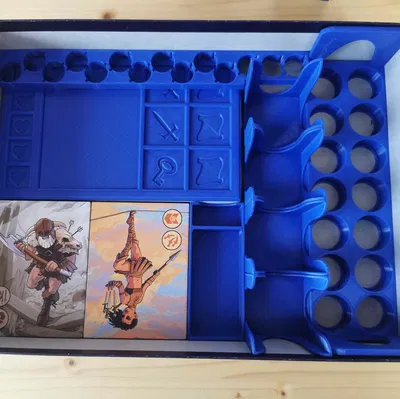 Khay Sắp Xếp Hộp Game Karak - Tổ Chức Gọn Gàng & Tiện Lợi