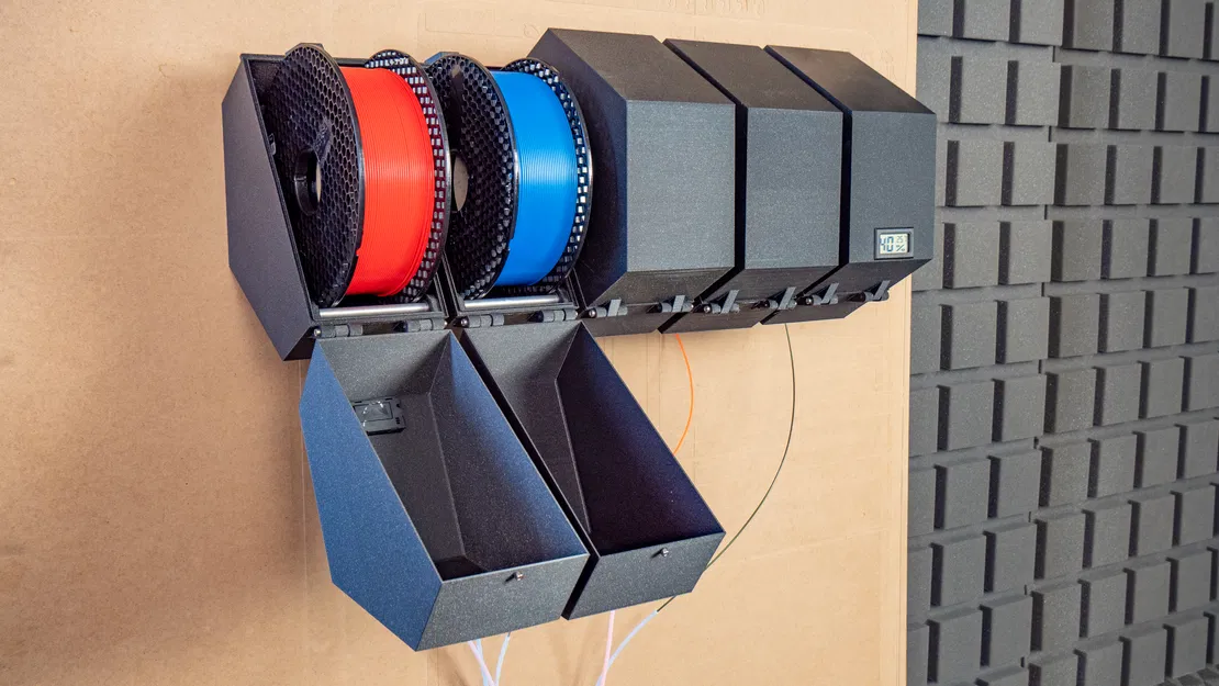 Hộp Đựng Filament Giữ Khô Gắn Tường Có Cảm Biến Độ Ẩm - Image 5