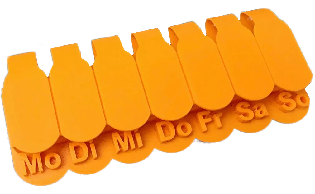 Hộp thuốc tuần (Pillenbox Wochenplaner deutsch) - Image 1