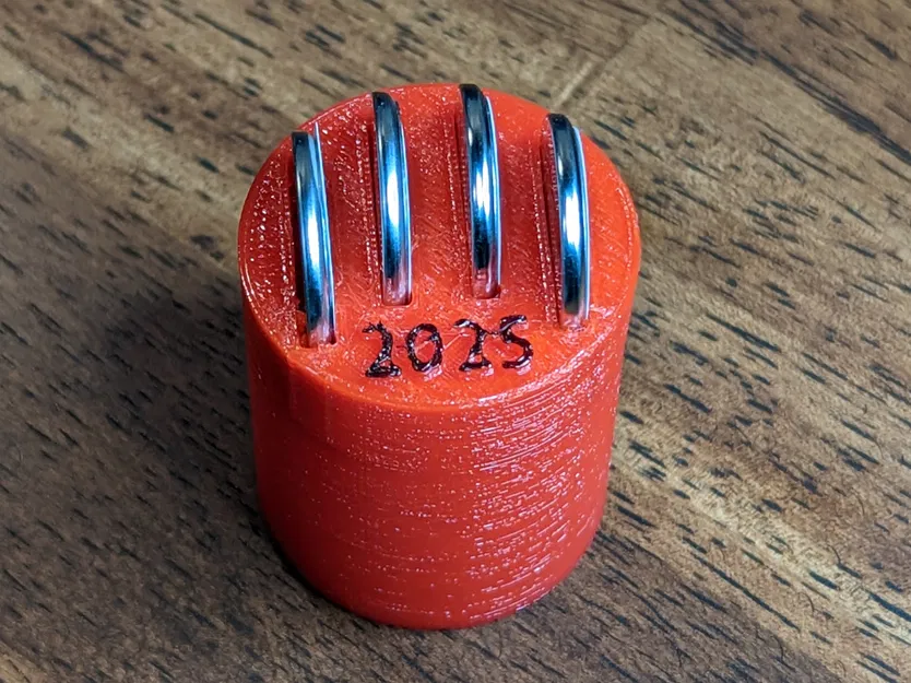 Miếng chèn D-cell Battery Daddy cho pin nút 2032/2025 & 357/303 (v2) - Image 2