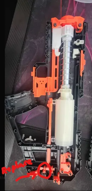 Bản fix mag release X Shot Fury X cho Talon - Image 1