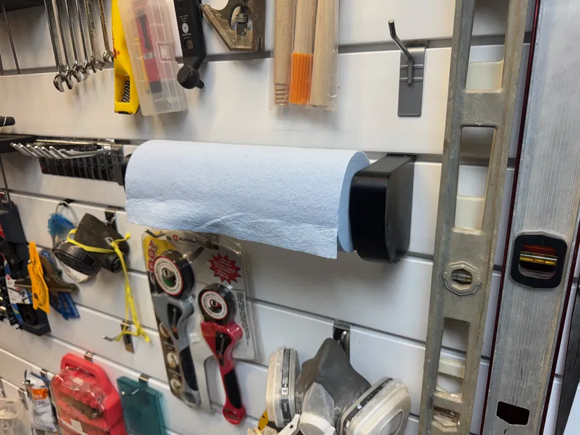 Giá Treo Giấy Cuộn Slatwall Chuyên Nghiệp Cho Gara - Image 1