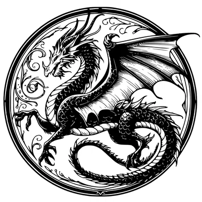 Trang Trí Tường & Đế Lót Ly Hình Rồng 3D Độc Đáo