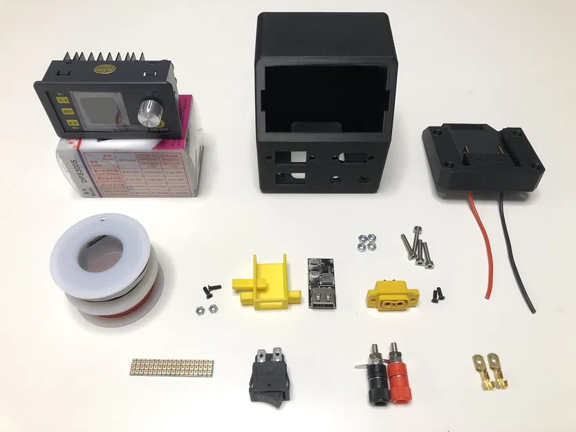 Bộ nguồn di động cho pin Parkside X20V (USB 5V) - Image 9