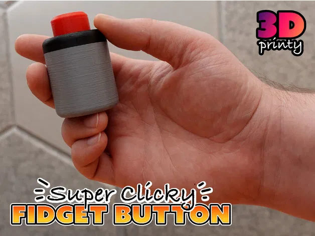 Super Clicky Fidget Button – Nút bấm click 2 trạng thái - Image 1