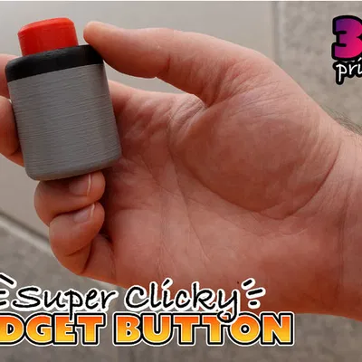 Super Clicky Fidget Button – Nút bấm click 2 trạng thái