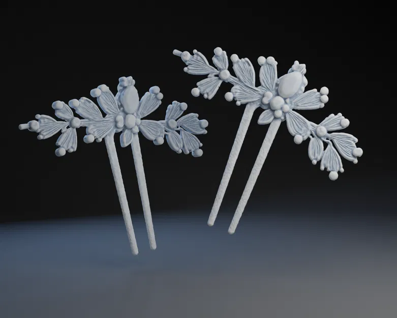 Kẹp Tóc Phong Cách Art Deco Thập Niên 20 - Image 1