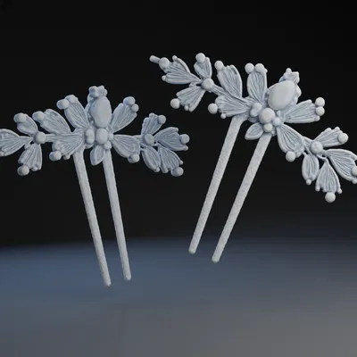 Kẹp Tóc Phong Cách Art Deco Thập Niên 20