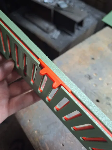 CREALITY K1 MAX - Lid Riser V3: vent chỉnh sửa, thumb toggle lớn hơn + kích thước - Image 1