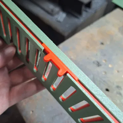 CREALITY K1 MAX - Lid Riser V3: vent chỉnh sửa, thumb toggle lớn hơn + kích thước