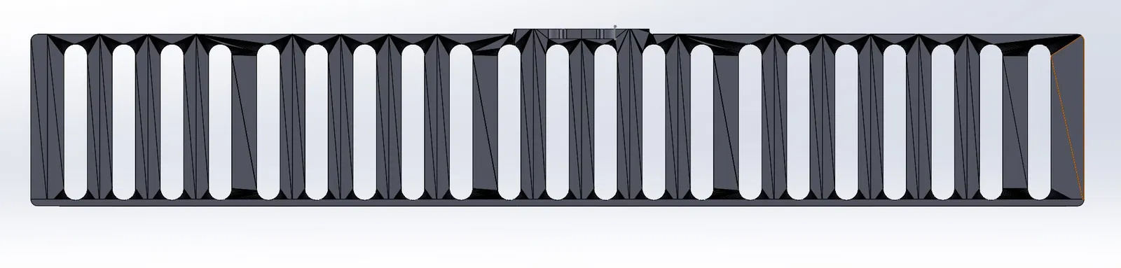 CREALITY K1 MAX - Lid Riser V3: vent chỉnh sửa, thumb toggle lớn hơn + kích thước - Image 2