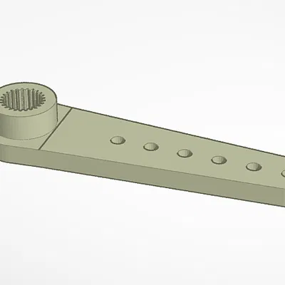 Cánh Tay Servo Mở Rộng In 3D Cho Robot và Mô Hình