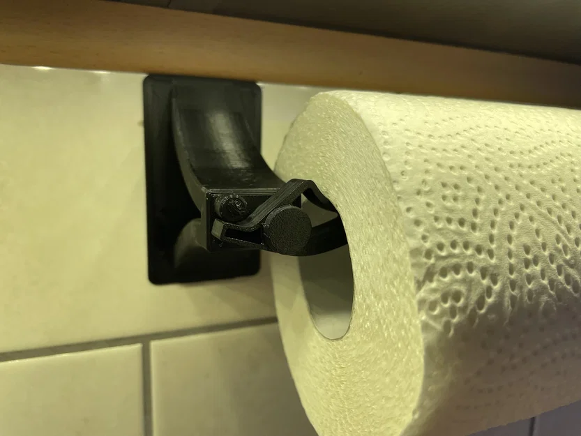 Bộ giữ giấy vệ sinh/giấy lau bếp nạp nhanh (remix) - Quick reload holder - Image 1