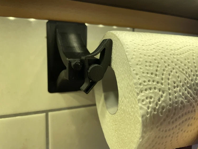 Bộ giữ giấy vệ sinh/giấy lau bếp nạp nhanh (remix) - Quick reload holder - Image 2