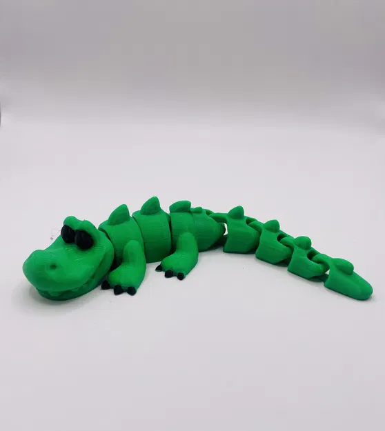 Flexi Crocodile – Cá sấu dẻo khớp nối - Image 2