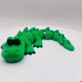 Flexi Crocodile – Cá sấu dẻo khớp nối - Thumbnail 3