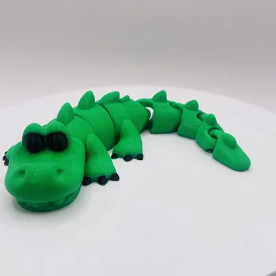 Flexi Crocodile – Cá sấu dẻo khớp nối