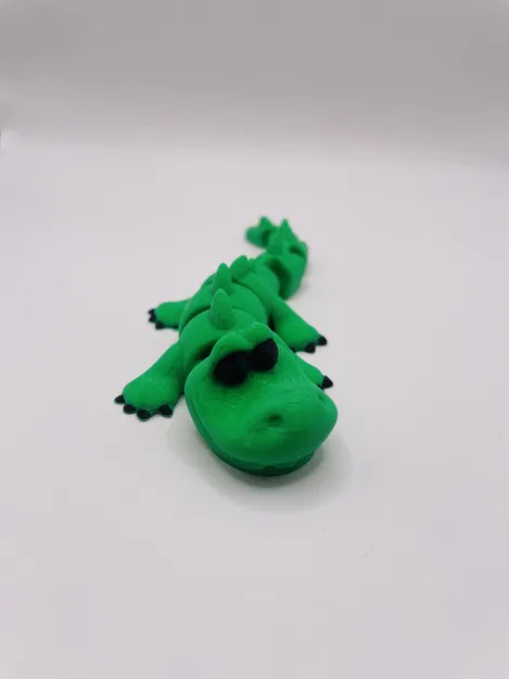 Flexi Crocodile – Cá sấu dẻo khớp nối - Image 4