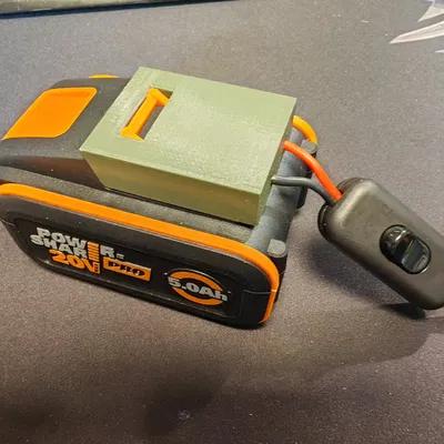 Đầu nối pin Worx 20V cải tiến cho thiết bị cũ