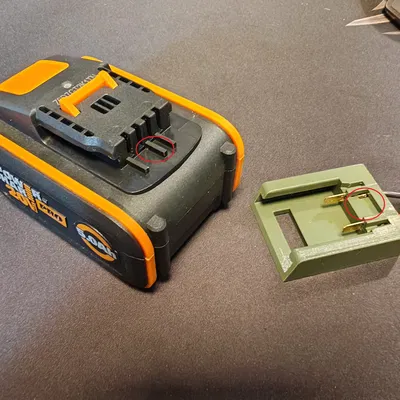 Đầu nối pin Worx 20V cải tiến cho thiết bị cũ