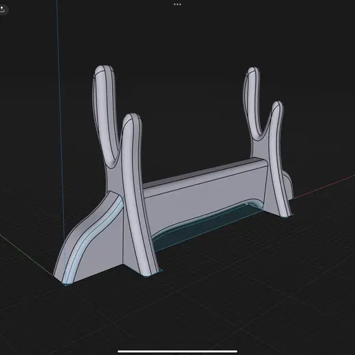 Chân đế Katana (1 cây) – Katana Stand (solo) tỉ lệ 1:12 - Image 2