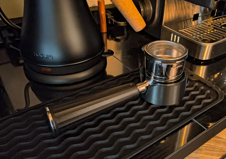 Chân đế Portafilter Ninja Cafe Luxe - Đồ dùng pha cà phê 3D - Image 1