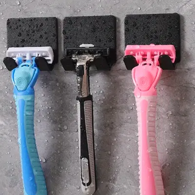 Kệ Treo Dao Cạo Râu 3D Tiện Lợi Cho Phòng Tắm