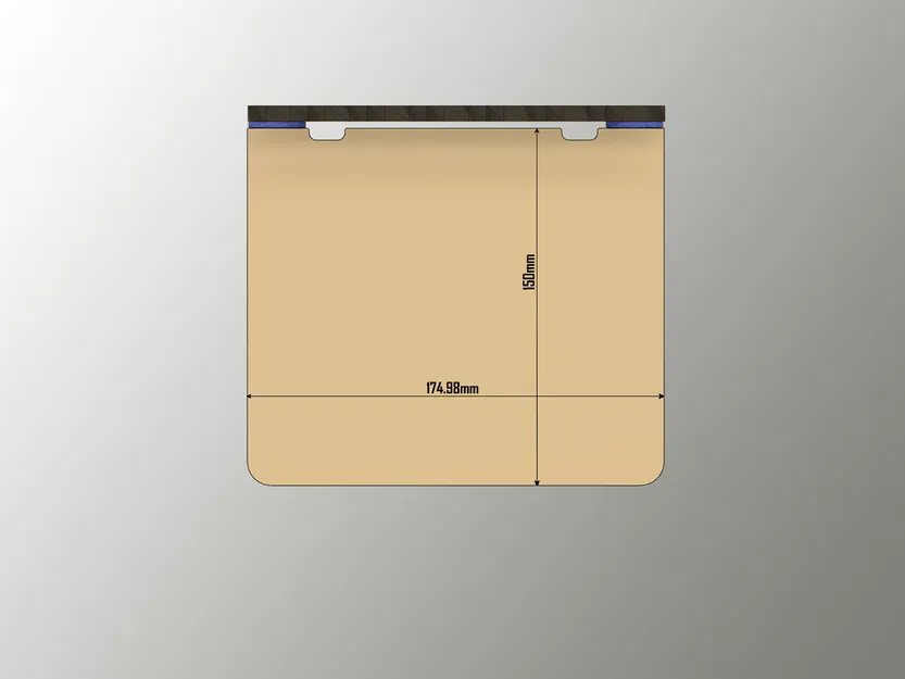 Kệ phẳng đơn giản cỡ lớn cho Multiboard - Image 4