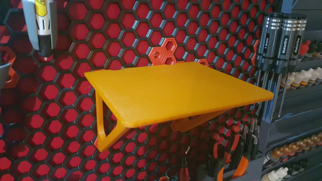 Kệ phẳng lớn đơn giản cho Honeycomb Storage Wall - Image 4