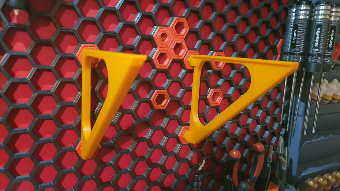 Kệ phẳng lớn đơn giản cho Honeycomb Storage Wall - Image 6