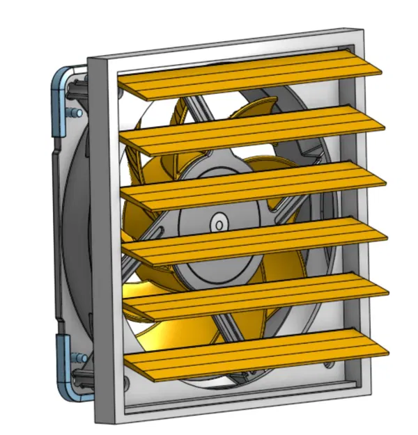 Nắp Chắn Gió Cho Quạt Máy Tính 120mm - Image 1