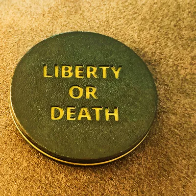 Đồng Xu Thử Thách Gadsden "Đừng Giẫm Lên Tôi" - In 3D