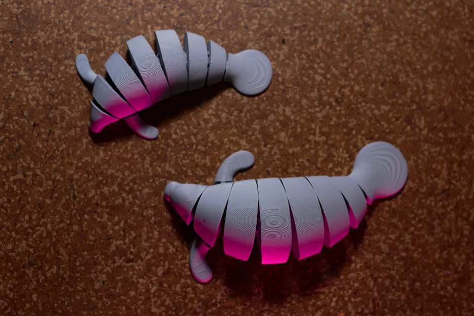 Mô Hình Hà Mã Khớp Nối In 3D - Đồ Chơi Linh Hoạt "Print-in-Place" - Image 2