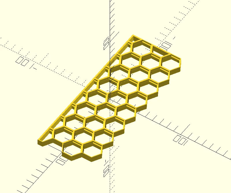 Khay Tổ Ong Lưu Trữ Cải Tiến - Tùy Biến Linh Hoạt Bằng OpenSCAD