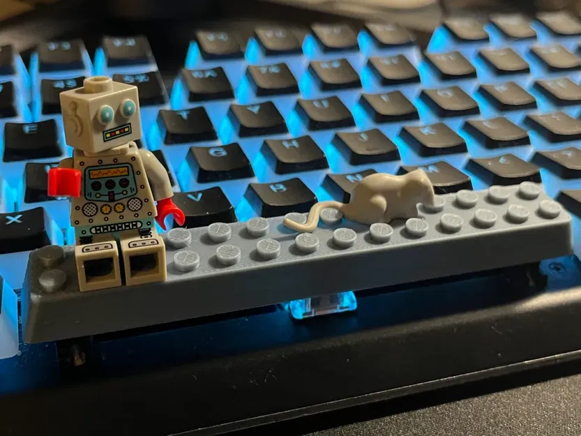 Keycap Spacebar LEGO Brick (Tương thích LEGO) - Image 1