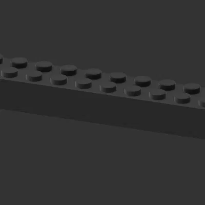 Keycap Spacebar LEGO Brick (Tương thích LEGO)