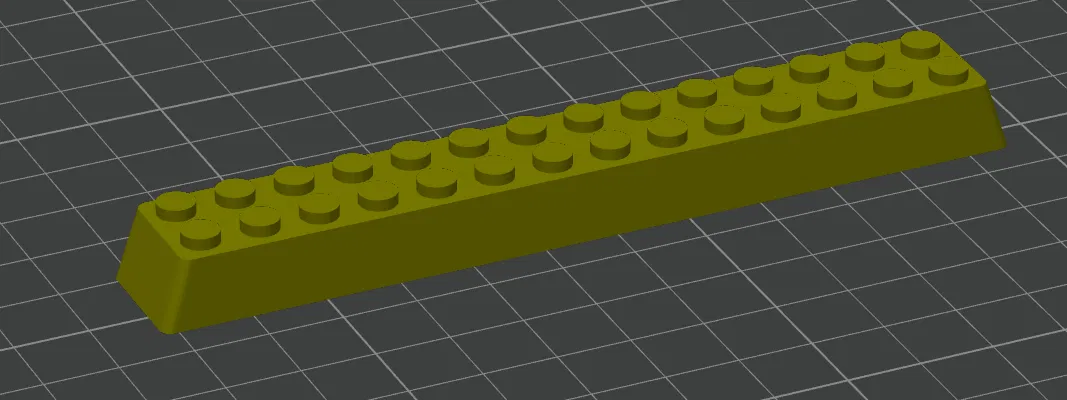 Keycap Spacebar LEGO Brick (Tương thích LEGO) - Image 6