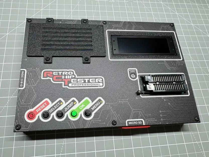 Case custom Retro Chip Tester Professional (RCT) 8bit-museum – nhiều tuỳ chọn - Image 1