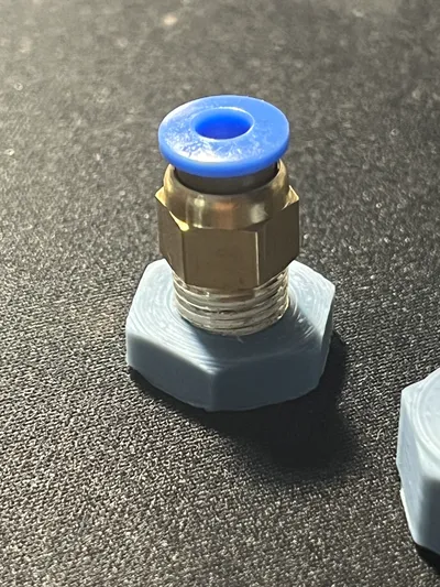 Đai Ốc M10 Ren Mịn Cho Đầu Nối Bowden - Image 2