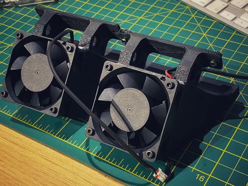 Vortex GEMINI: Hệ Curtain Fan tốc độ cao gắn X gantry cho SV07 & nhiều máy khác - Image 5