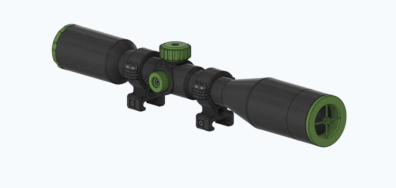 Silly Scope (Faux Scope cho Picatinny) – Ống ngắm giả - Image 1