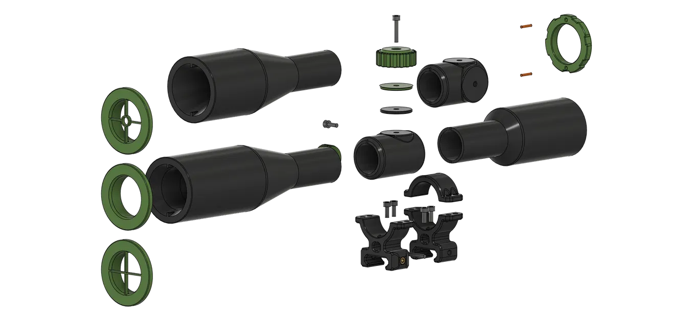 Silly Scope (Faux Scope cho Picatinny) – Ống ngắm giả - Image 7