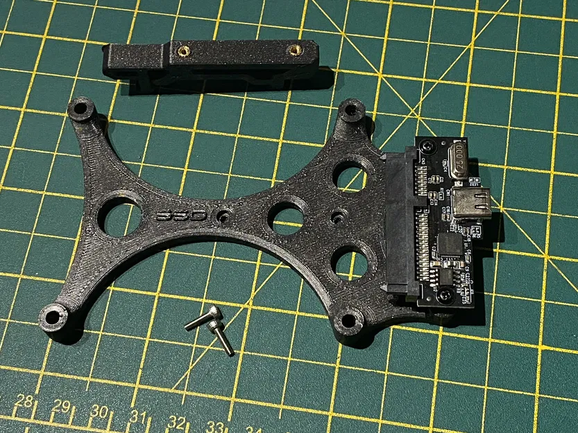 Giá đỡ SSD 2.5 cho DIN Rail + Universal Mount (Klipper) cho Sovol/Voron (Orico) - Image 6