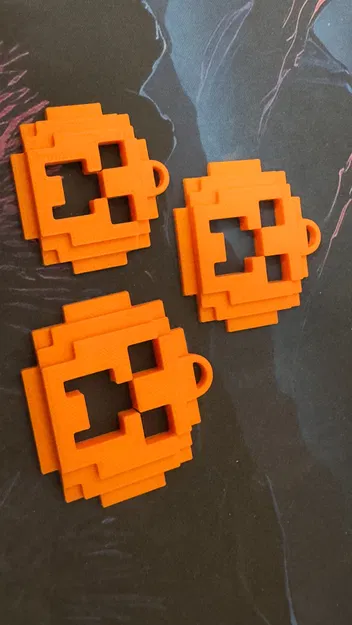 Móc Khóa Creeper Minecraft Pixel Art 3D - Image 6