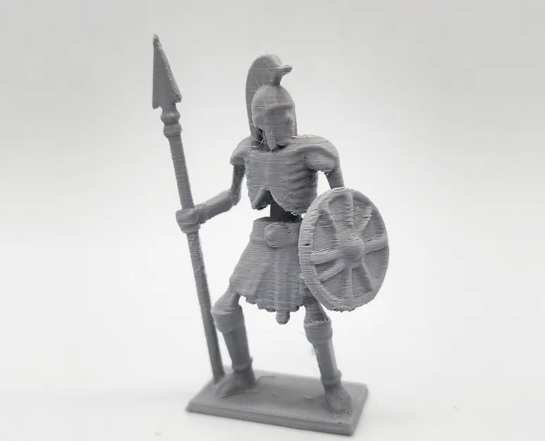 Mô Hình Chiến Binh Bộ Xương Cầm Giáo Cho Game Tabletop - Image 1