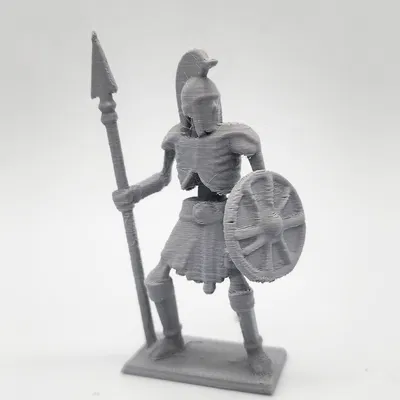 Mô Hình Chiến Binh Bộ Xương Cầm Giáo Cho Game Tabletop