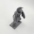 Mô Hình Chiến Binh Bộ Xương Cầm Giáo Cho Game Tabletop - Thumbnail 2